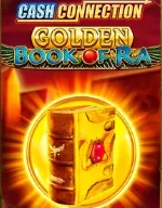 Casinia Kasyno – okładka slotu Cash Connection Golden Book of Ra